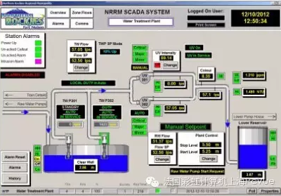 加拿大北落基山区选择PcVue为其所有供水及污水处理操作升级SCADA系统