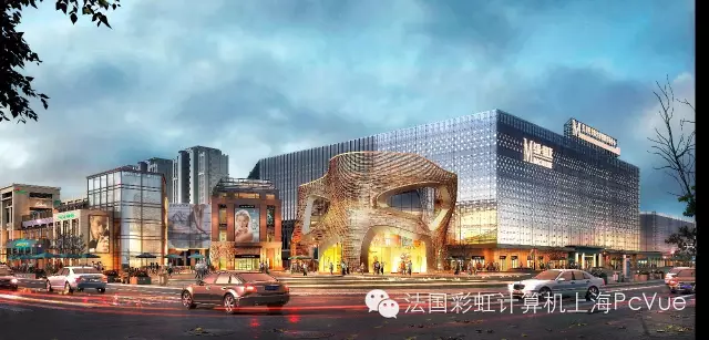 PcVue用于红星美凯龙商场监控系统